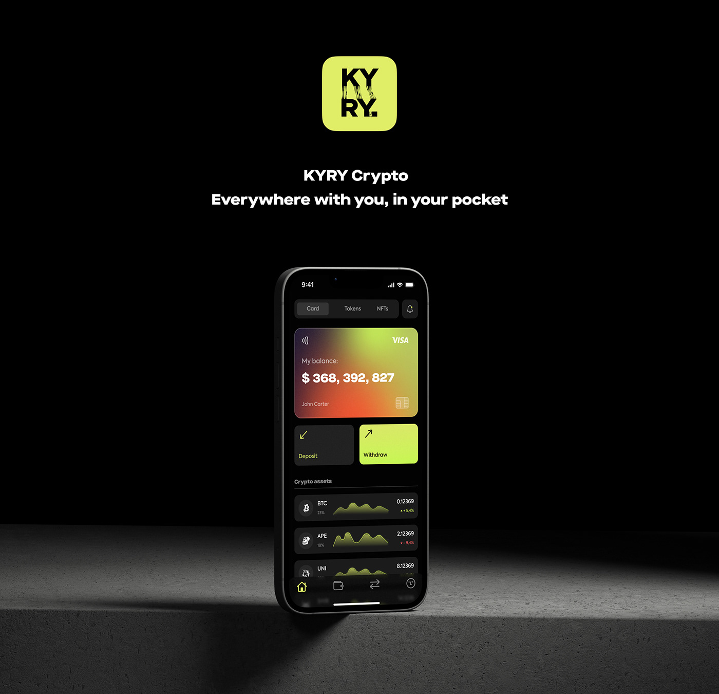 app design crypto Figma finance ios mobile Mobile app mobile app design UI/UX user interface