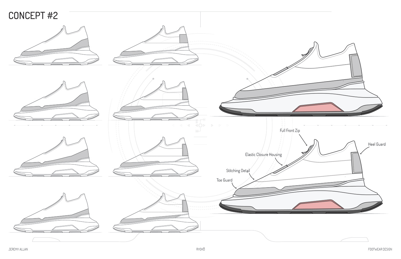 product design  footwear jeremy allan sneaker adidas Nike Fashion  hiking Space  Travel