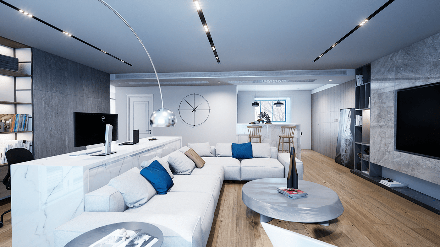 3ds max architecture archvizartist design interior design  Lumen modern Render Unreal Engine 5 visualization