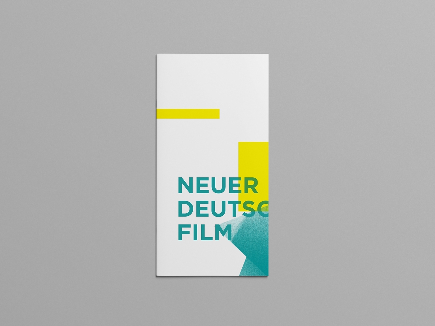 poster graphic german Film   branding  simple broken flyer identity brochure
