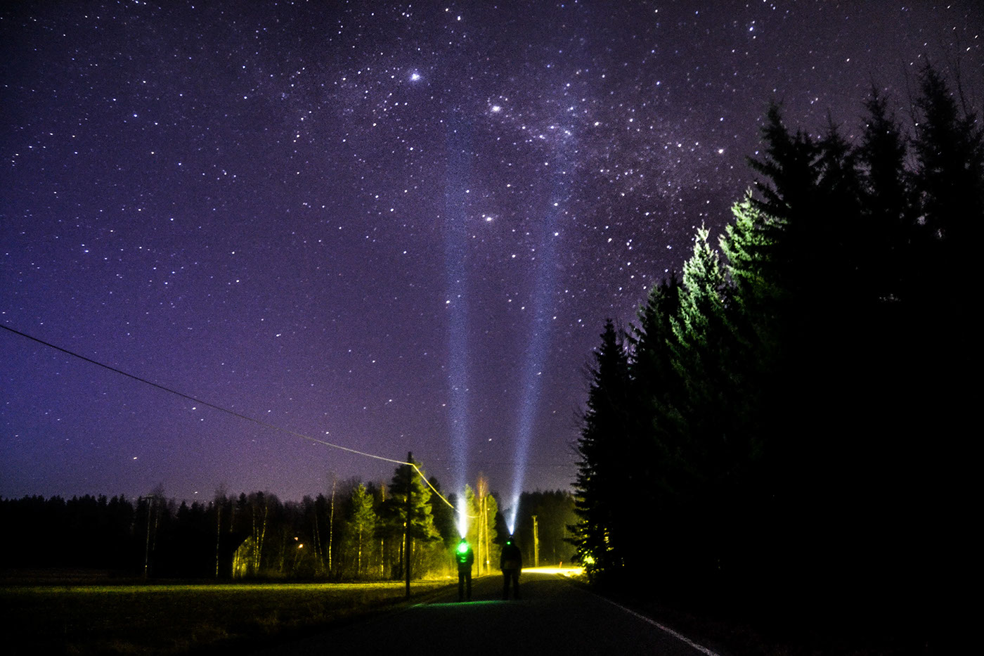 night nightphotography stars moon Nightsky finland dark longexposure milkyway Scandinavia