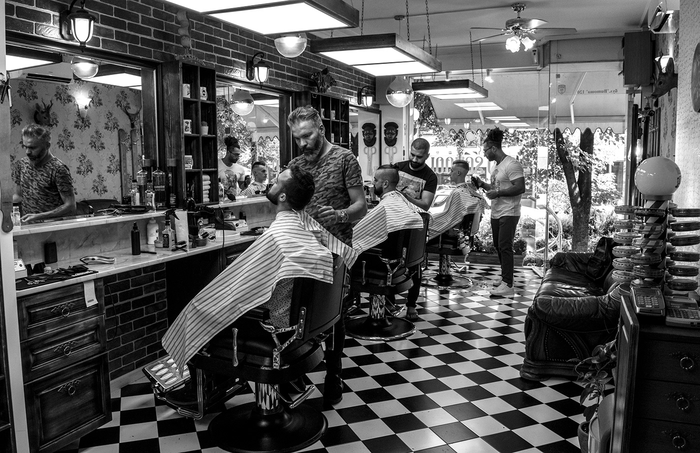 barber barbershop beard hair hairstyle headhunters Manstyle shave shop