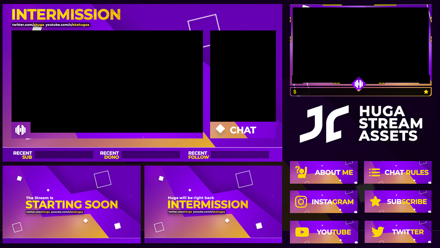 Stream design stream package Twitch twitch package