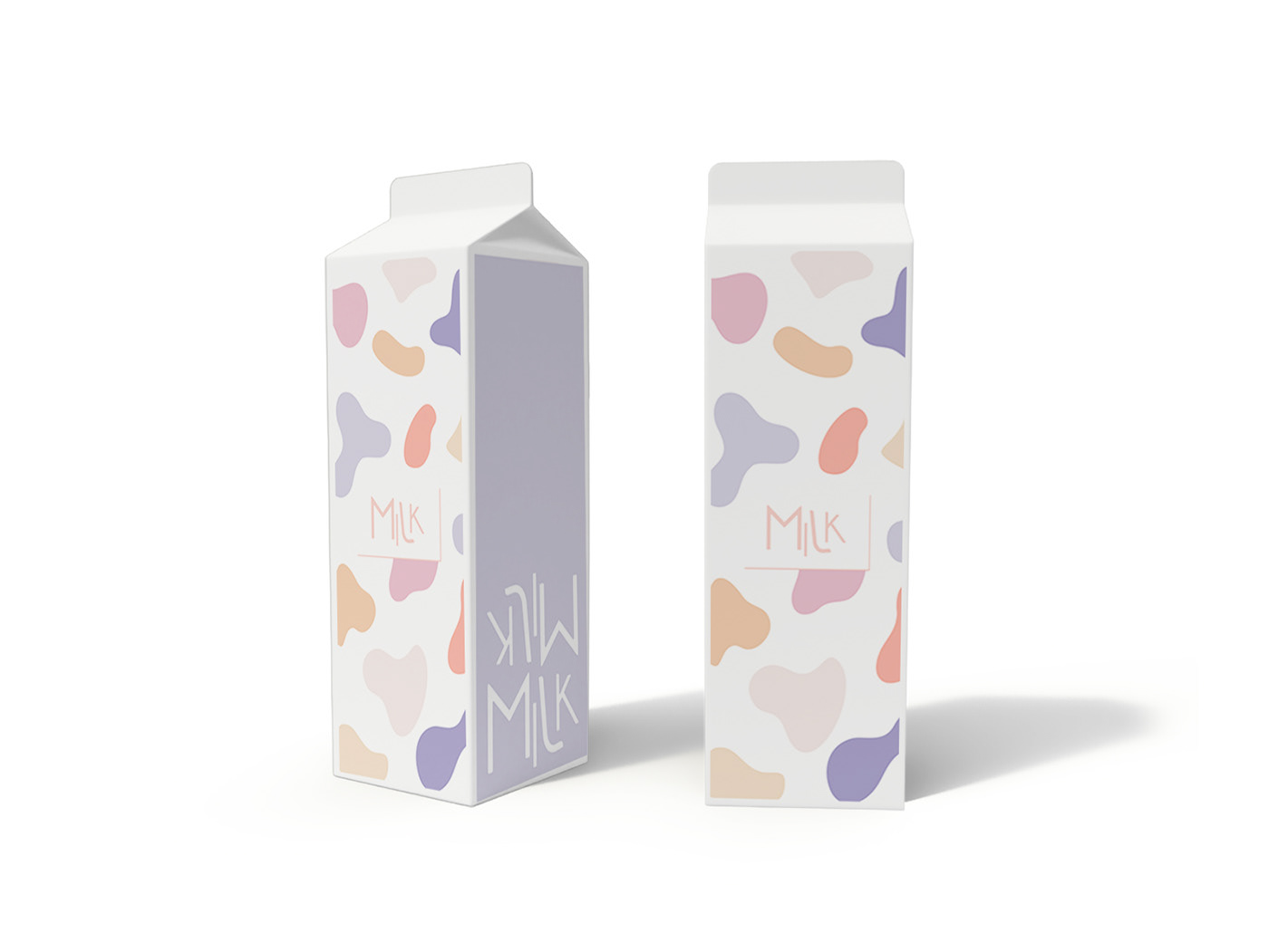 branding  brique de lait lait milk milk brick Packaging packaging brique de lait Packaging Milk