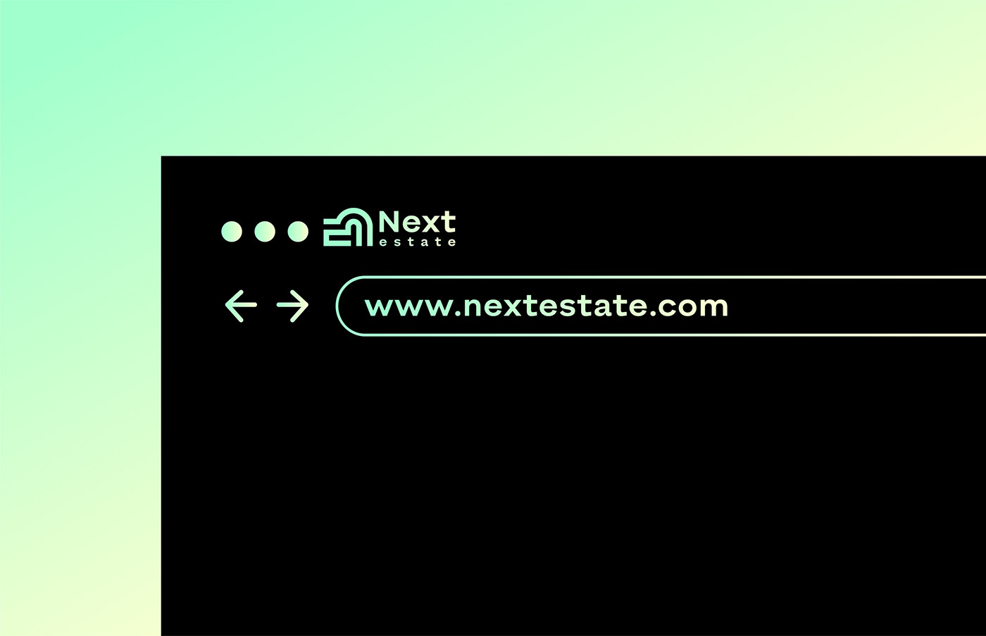 NextEstate Logo & branding design