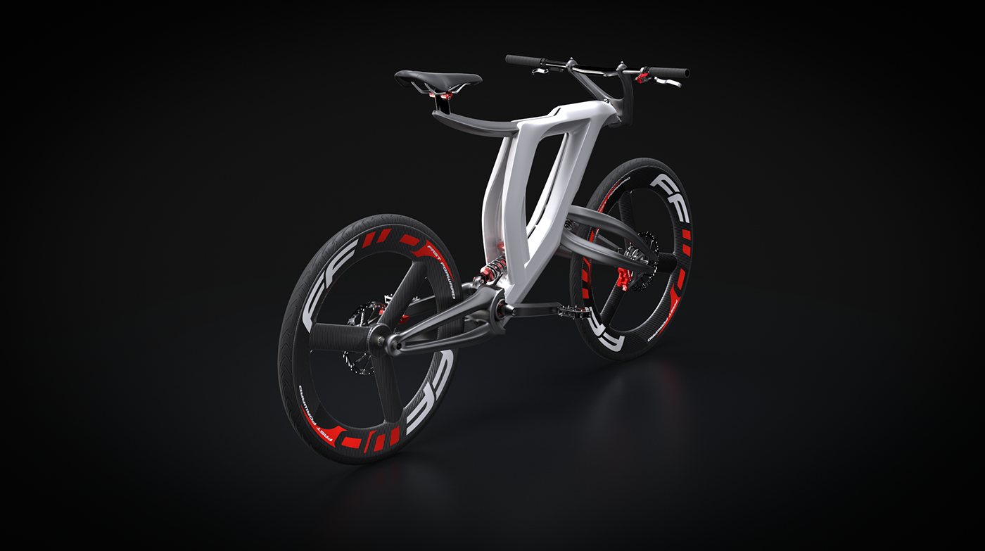 Concpet Bicycle Rhinoceros 3d printing Render 3D model Bicycle