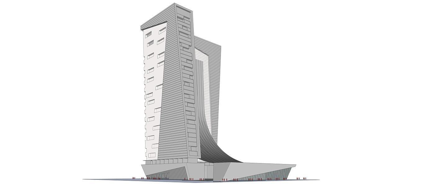 residential mall housing Project tower shopping center erbil   hawler
