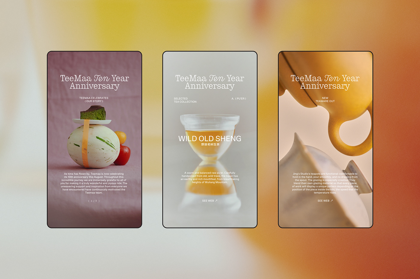 Packaging packaging design art direction  tea tea house luxury minimal typography   nordic Tea Pack