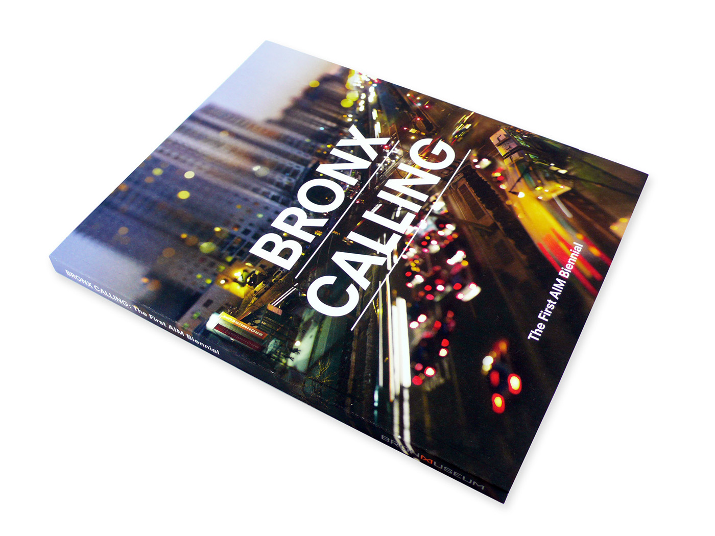 the bronx museum AIM bronx calling book biennial cover design Printing the Bronx Bronx New York