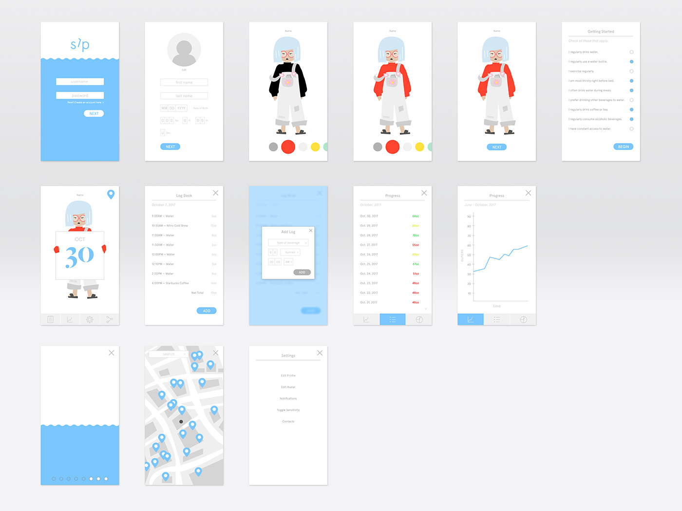 interactiondesign IxD uiux design app Appdesign concept Data graphicdesign risd