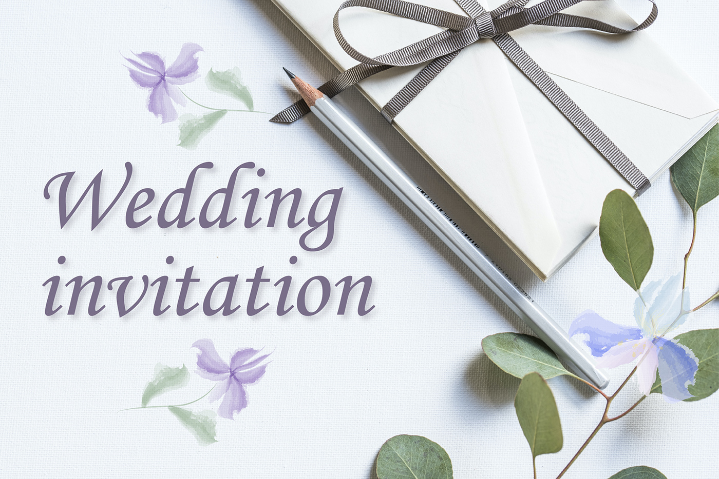 wedding wedding invitation card Flowers watercolor bride bridal Fashion  design visual identity