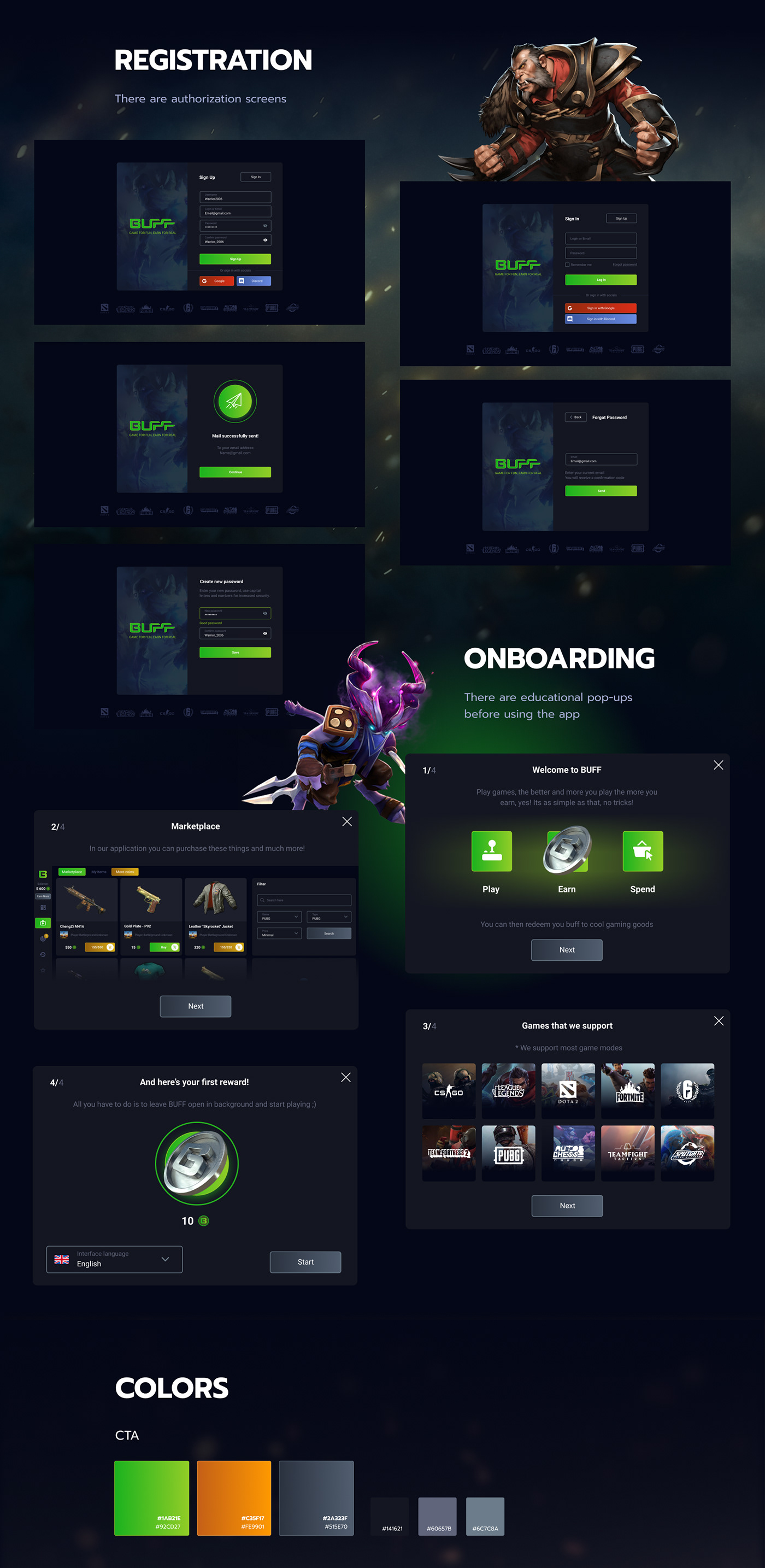 app Gaming Interface UI/UX Web Design  gaming platform Loyalty App Website ILLUSTRATION  redesign