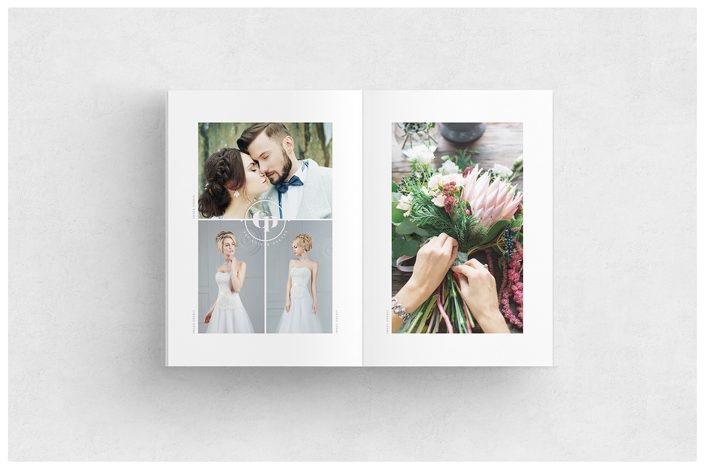 wedding magazine template Guide design bridal magazine photographer Photography  portfolio