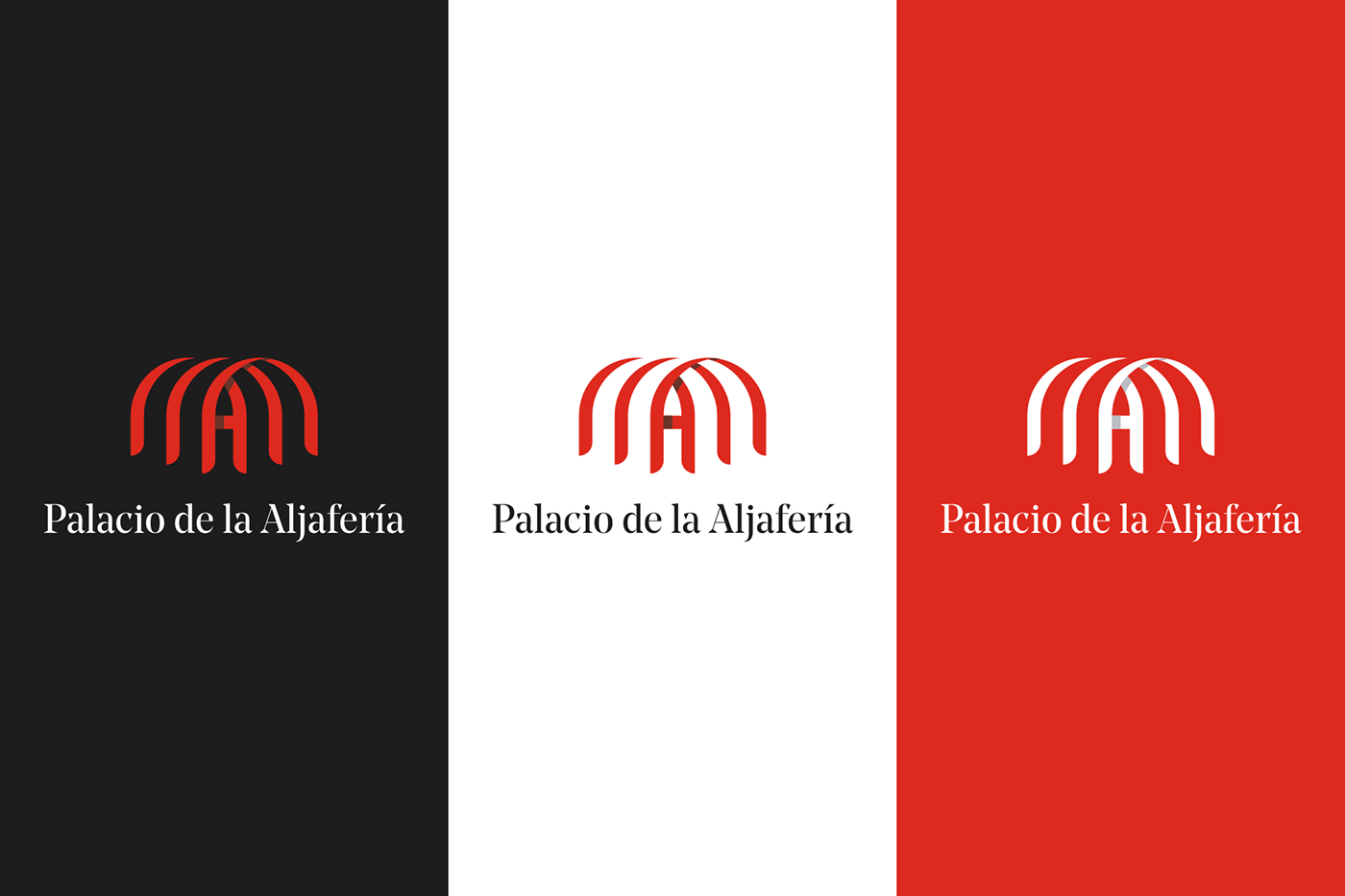 Aljafería Aragon diseño gráfico identidad Logotipo marca mudéjar Turismo zaragoza