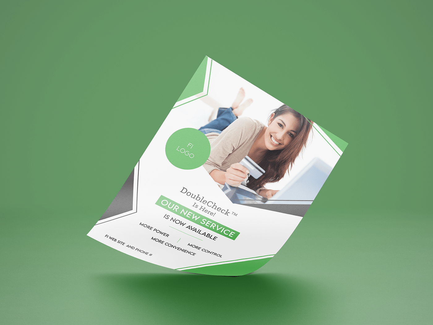 brochure business Ecommerce flyer graphic