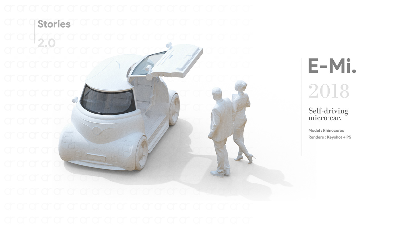 car design car sketch Automotive design 3d modeling Autonomous Driving microcar trasportation design smart cities Internet of Things UX design