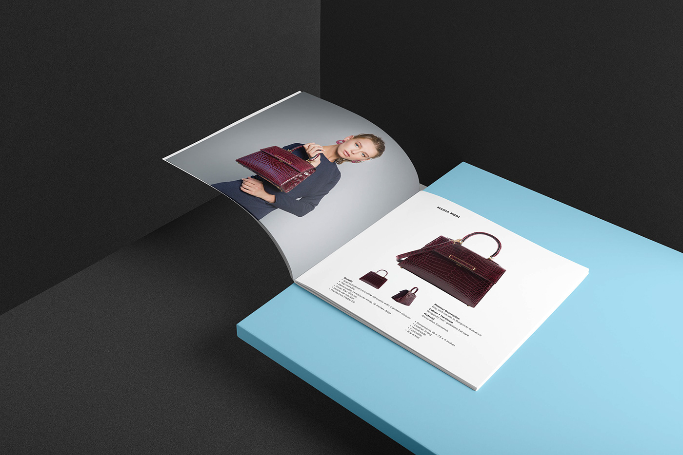 branding  graphic design  art direction  creative Packaging Fashion  women Catalogue box luxury