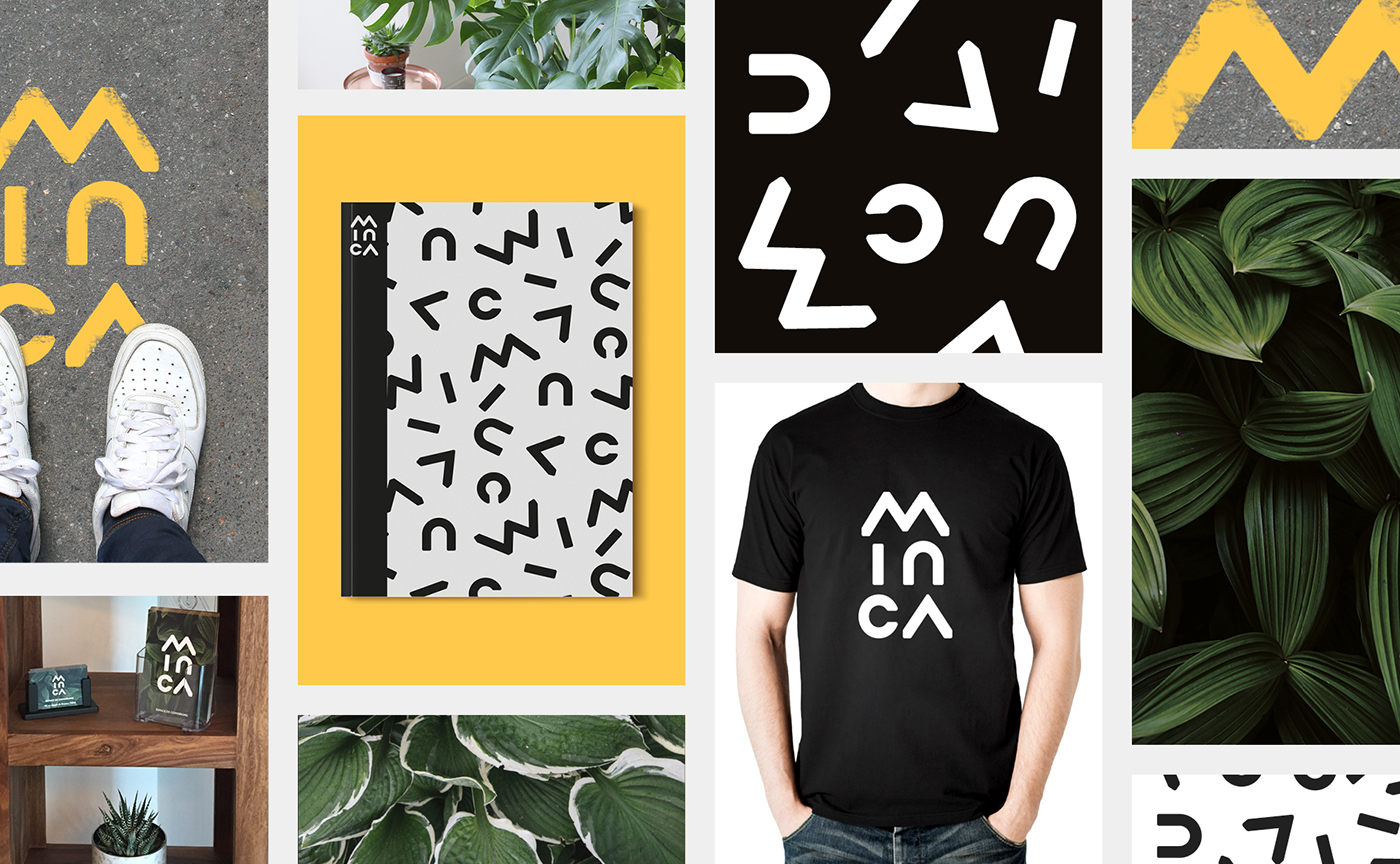 Paris coworking columbia branding  pattern geometric shop typography   freelancing Office