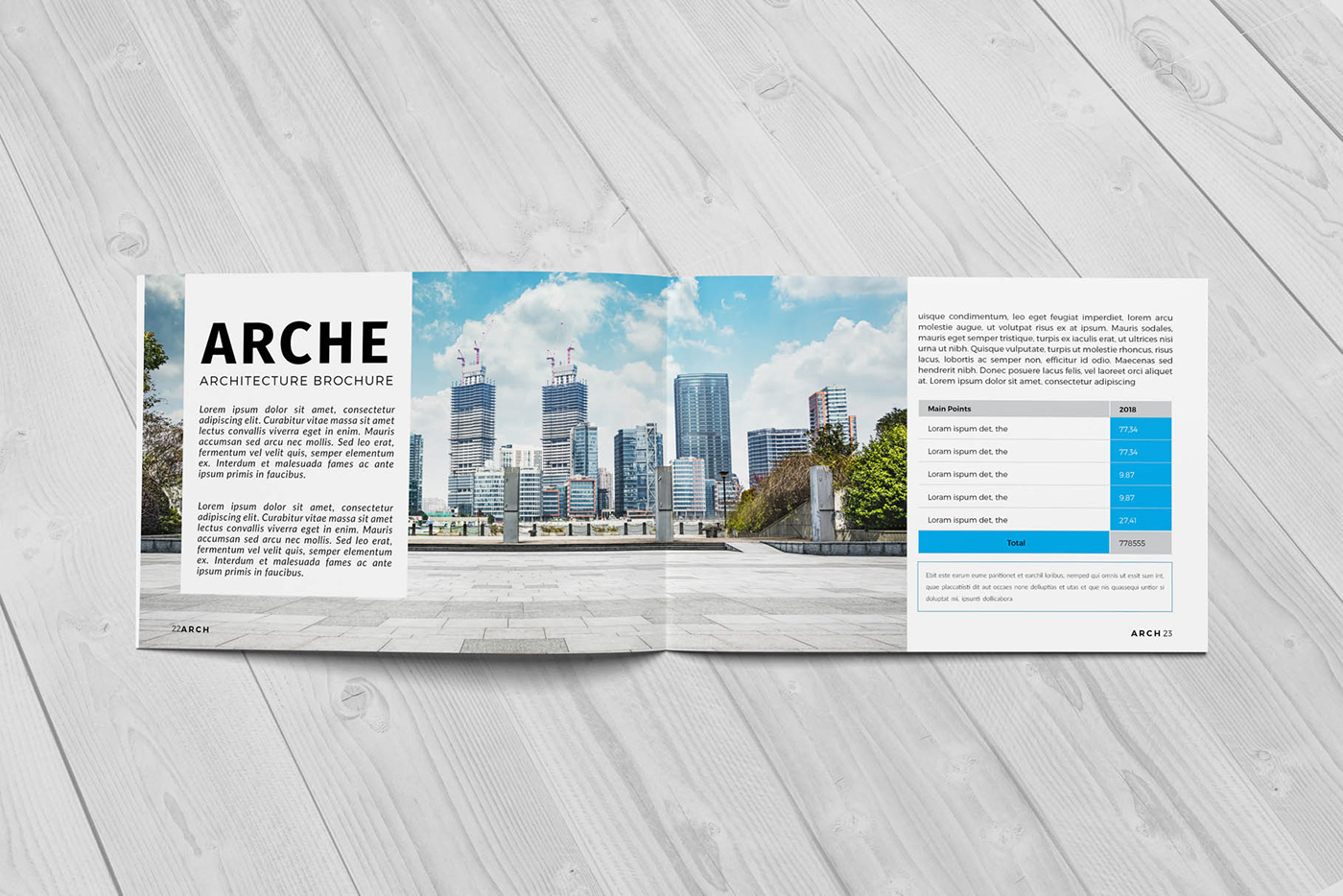 annual report architecture Brochure Template business company profile corporate creative ctalog portfolio real estate