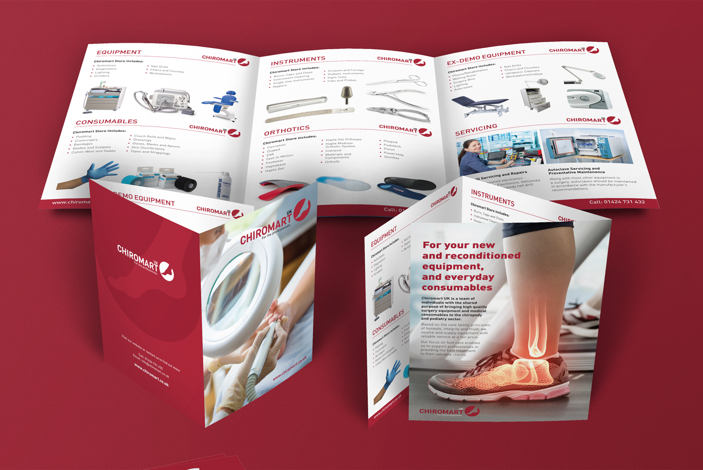 design graphic design  marketing   brochure roll-fold leaflets price list