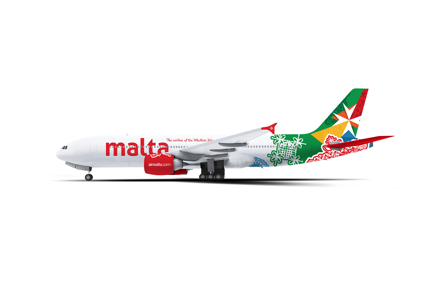 malta Airmalta airline design world branding  rebranding creative bizzilla lace