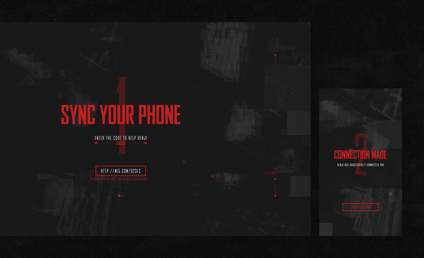 movie Paramount Pictures MI5 mobile desktop design Interface red grey spy