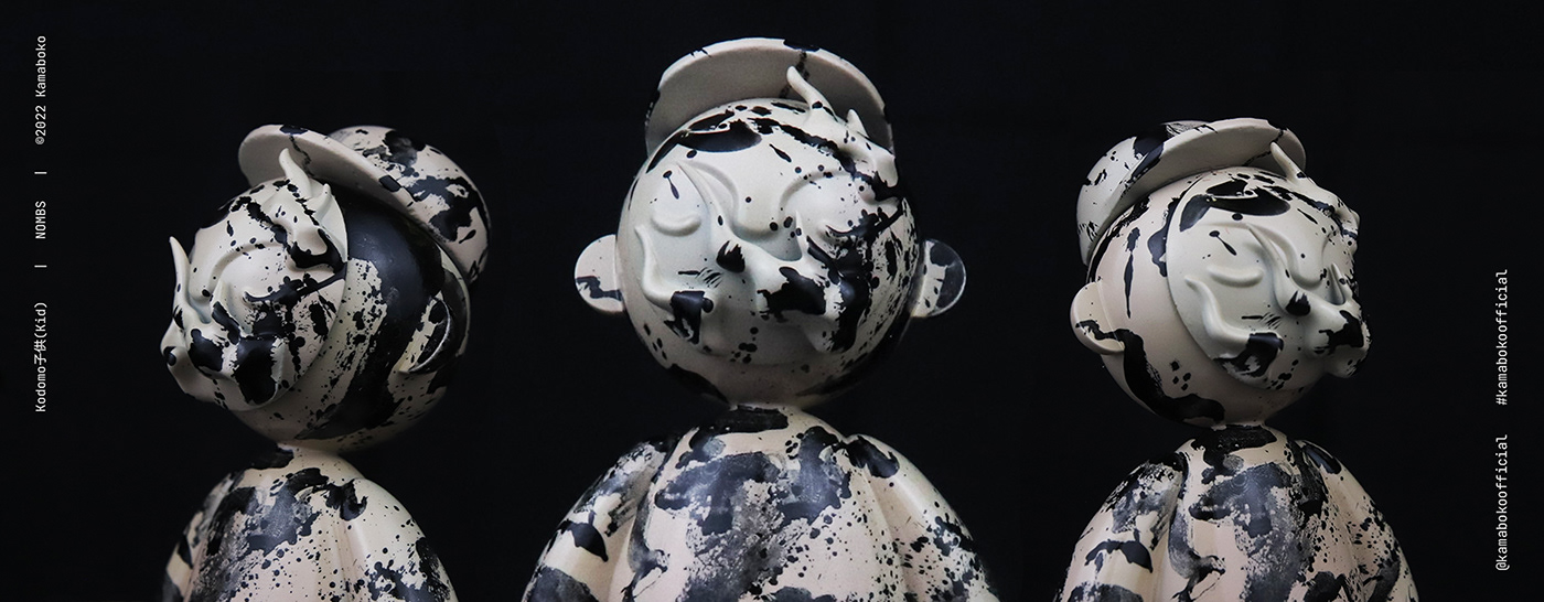 3D arttoy asemic Character Custom designertoy handmade sculpture toy toy design 