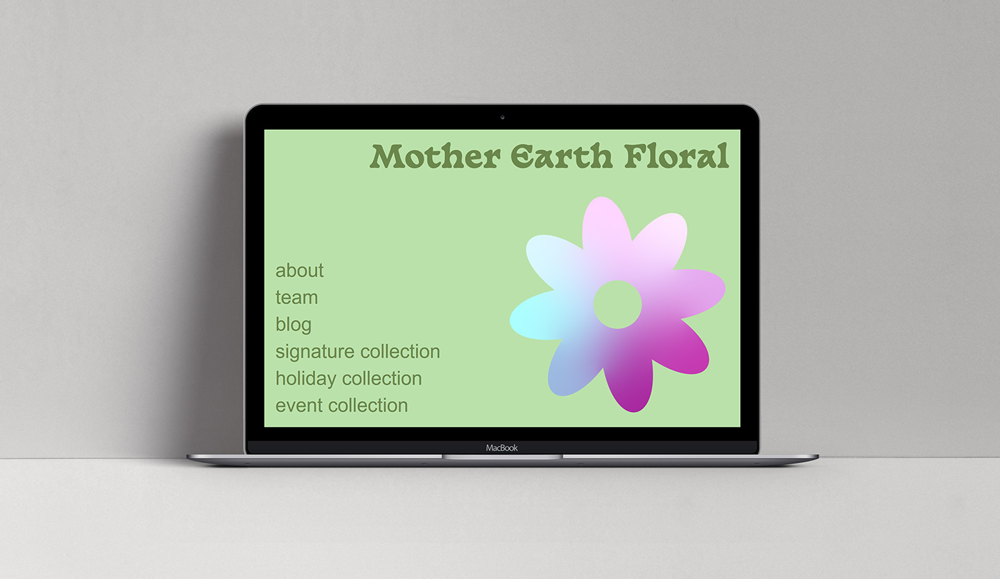 branding  floral brand Flowers graphic design 