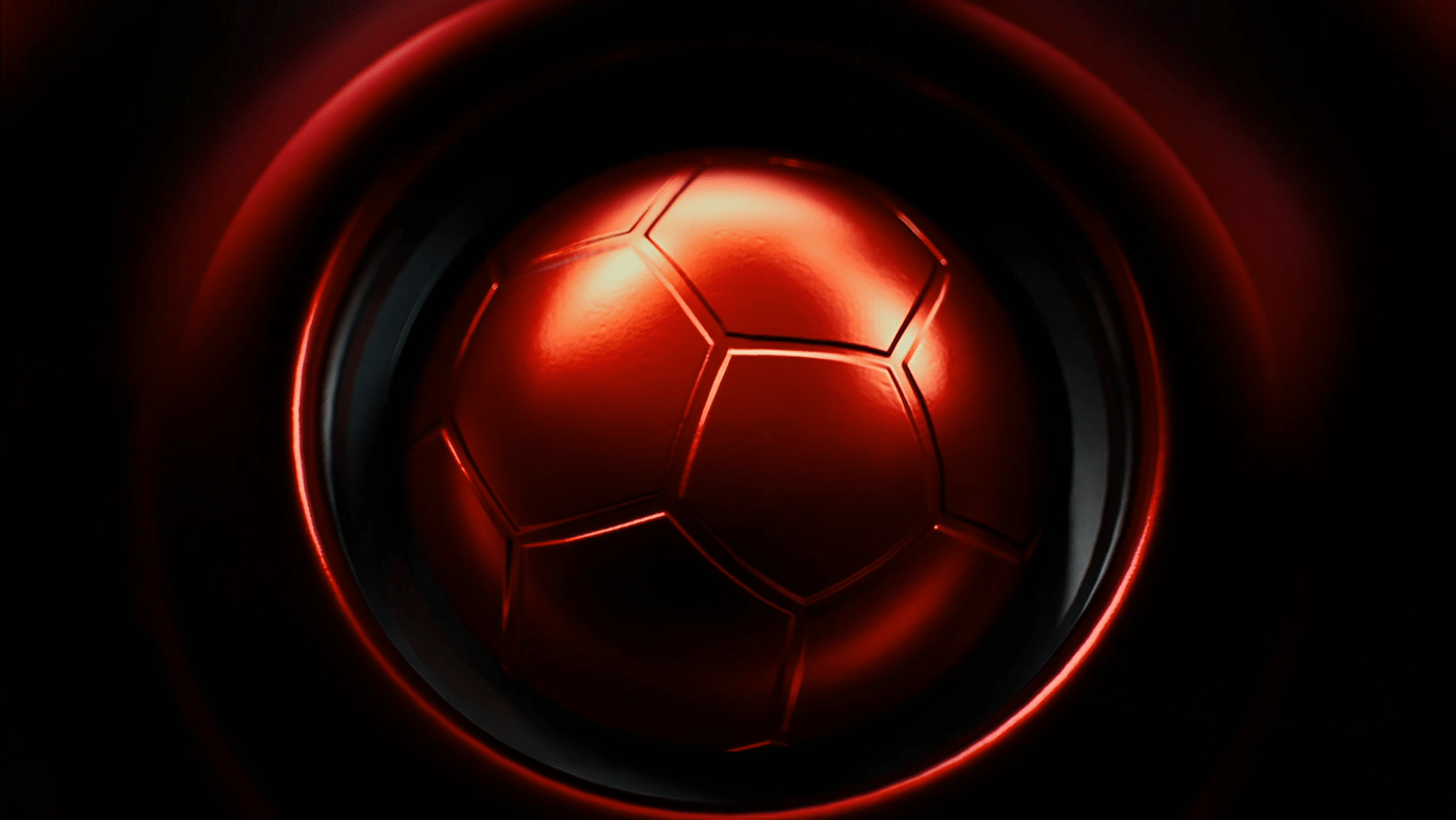 motion design c4d 3D cinema 4d simulation football sports soccer UFL