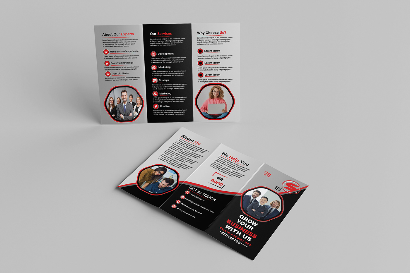 design business brochure trifold bifold brochure design bifold brochure trifold brochure Graphic Designer print design  graphic