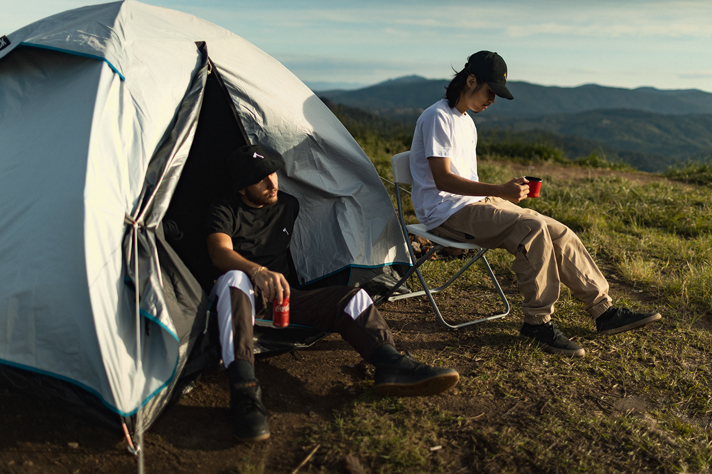 adventure camping Clothing Fashion  Fashionfilm Landscape
