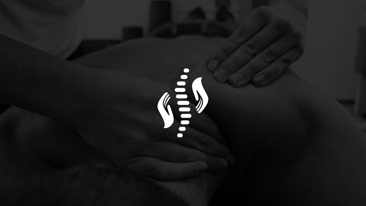 identity Logotype physiotherapist physiotherapy spine