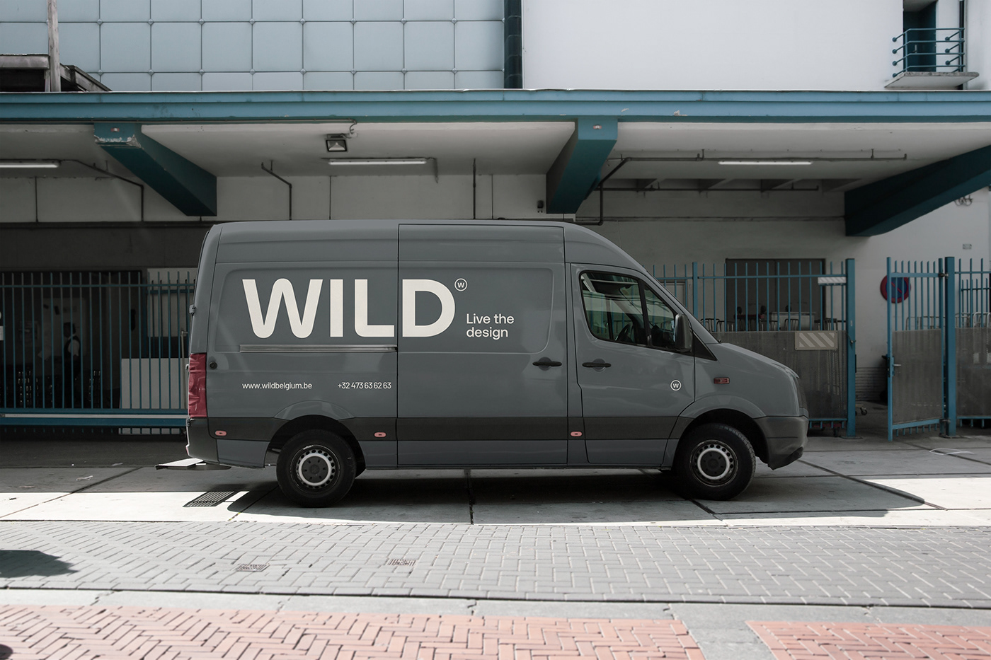 Vehicle lettering design for WILD