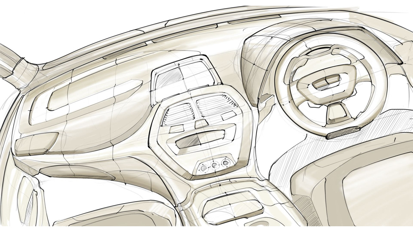 3D automotive   Automotive design electric Render sketch sketchbook transportation Vehicle Design visualization