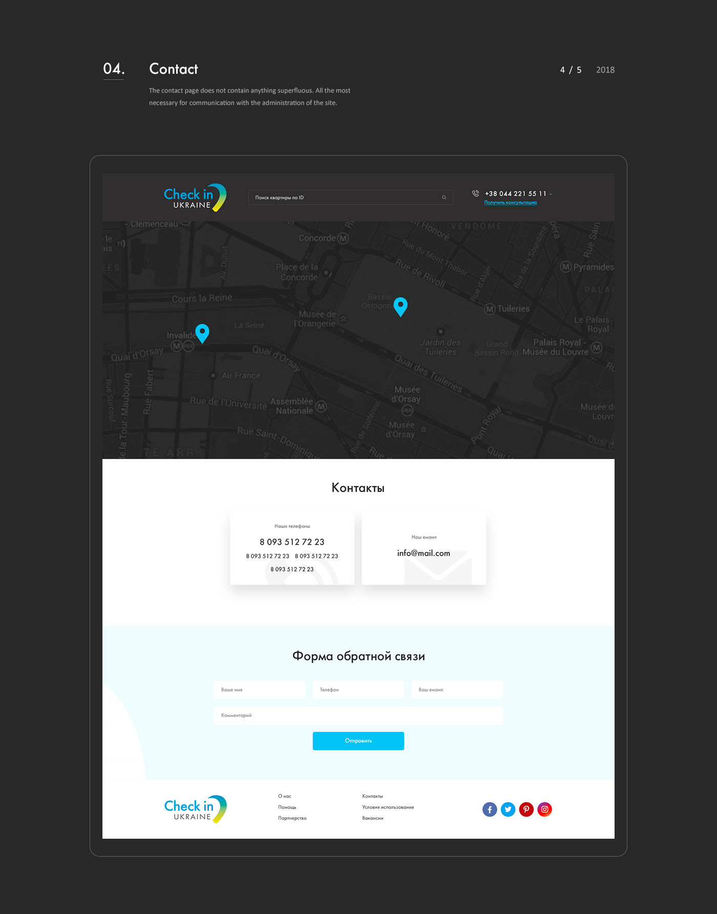 Layout Web Webdesign Booking clean corporate online flat UI ux