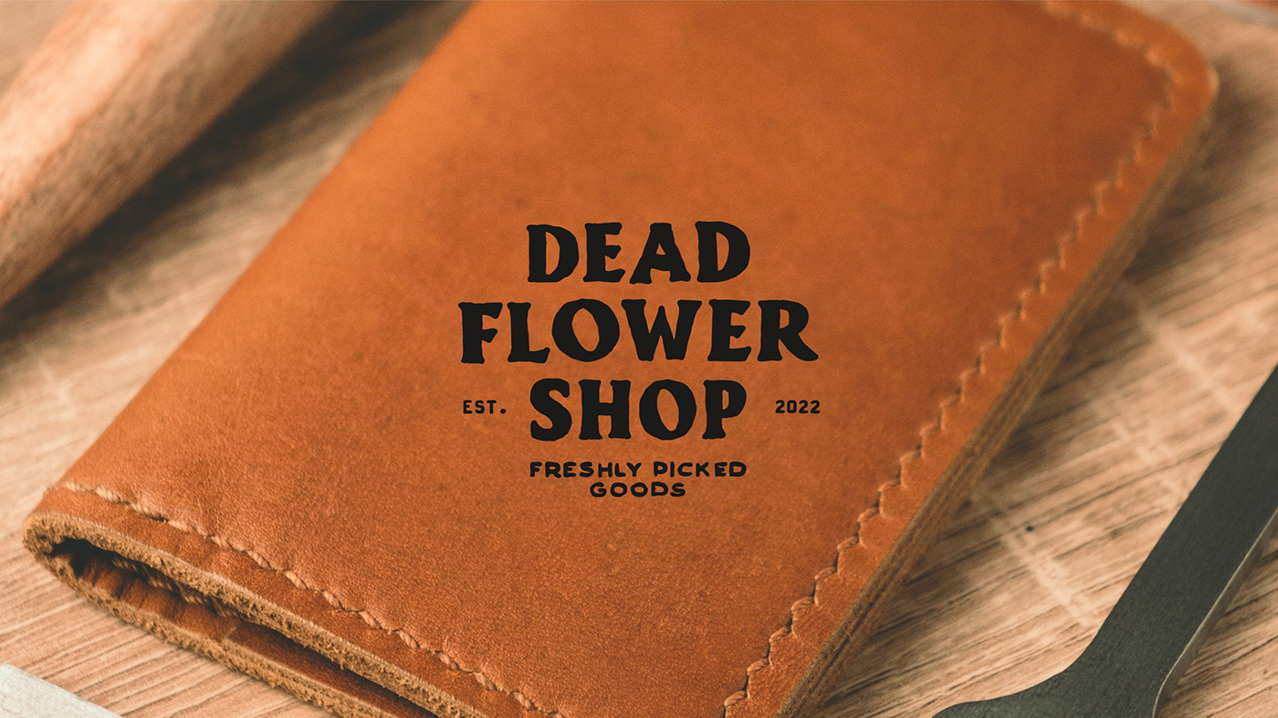 Primary Wordmark/Master Logotype - Dead Flower Shop