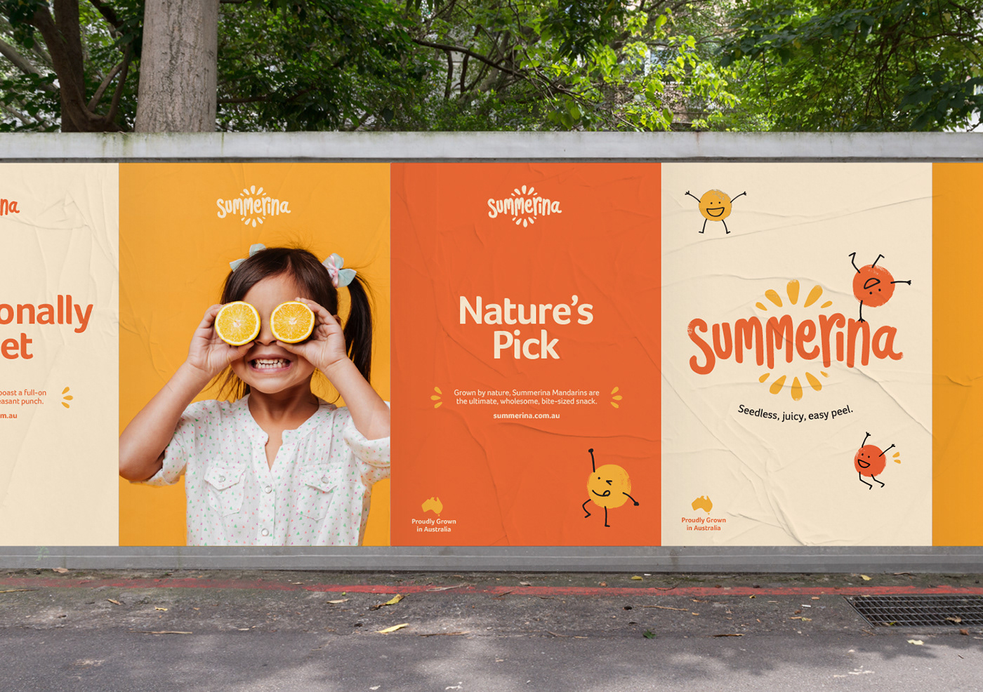 Australia brand identity fruit packaging visual identity