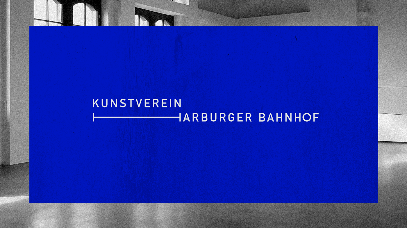 kunstverein harburger bahnhof hamburg art branding  Corporate Design Webdesign Kippenberger