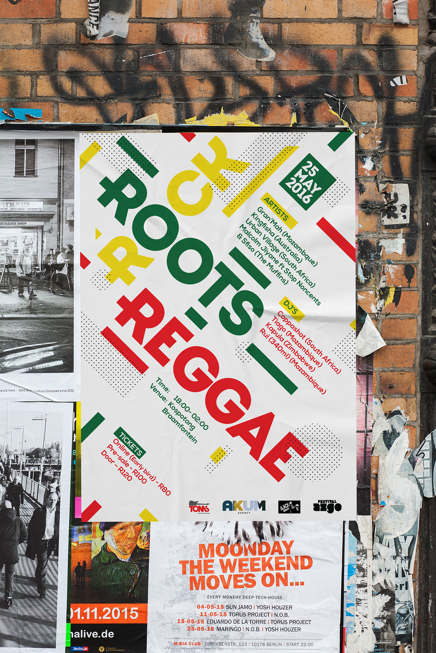 logo Logo Design branding  Music Festival reggae design graphic design  African Design poster Poster Design