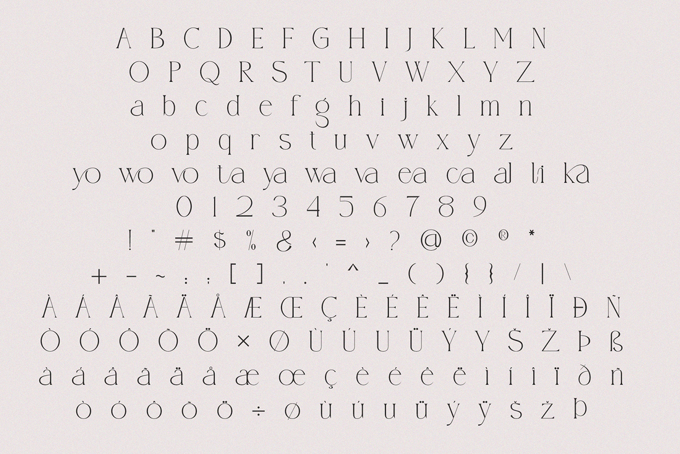 free Free font free fonts freebies serif ligature typography   Typeface brand identity logo