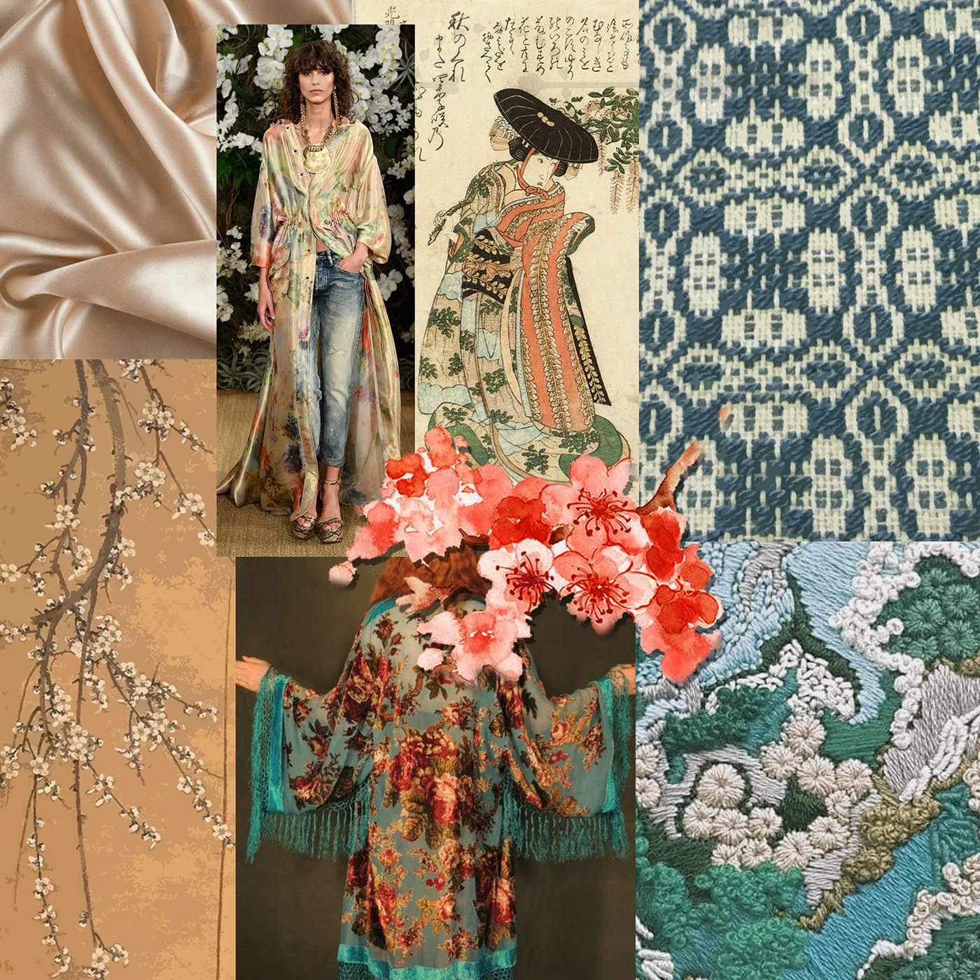 Fall Fashion  forecast japan kimono moda tapestry tendenza trend winter