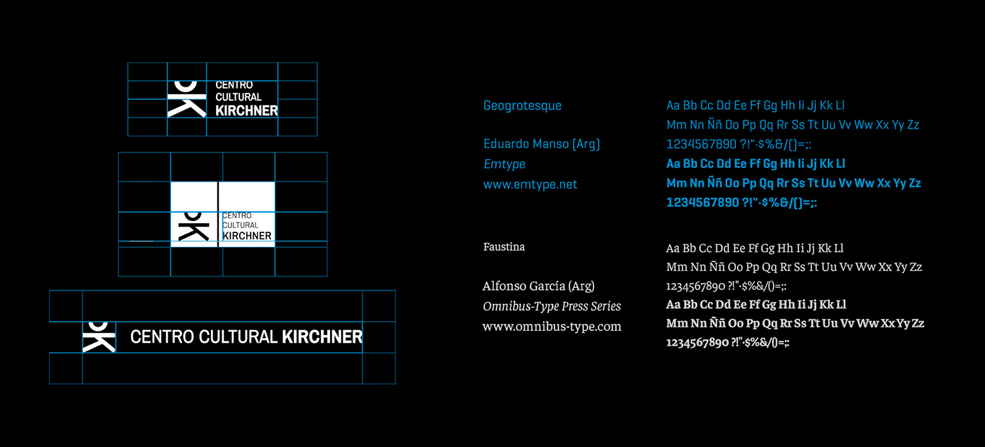 kirchner identidad logo CCK centro cultural argentina identity culture cultural Arts Centre