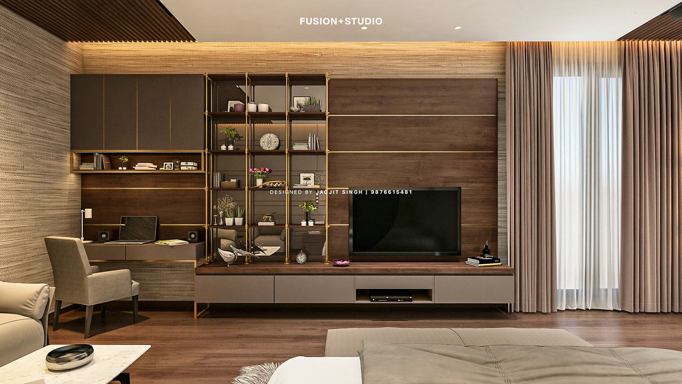 bedroom contemporary furniture Interior leather luxury modern panelling richness wood