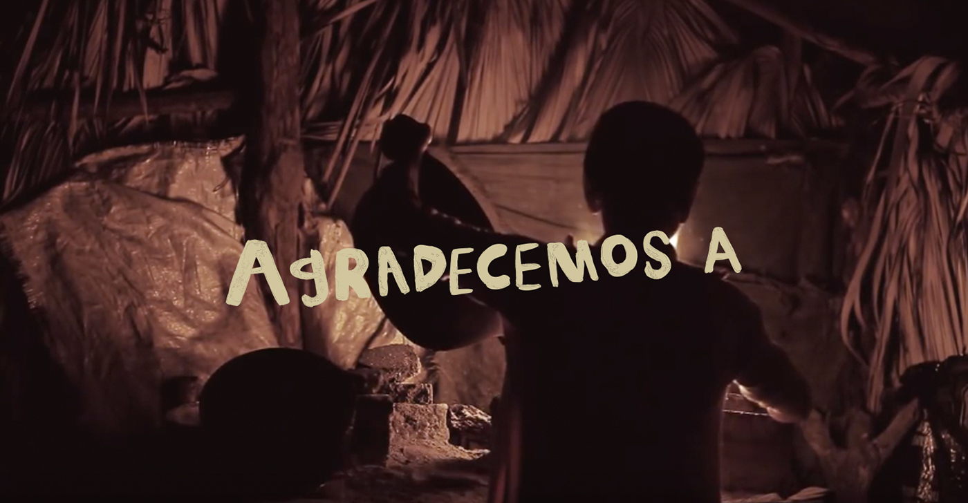 rural music title sequence. Lettering. Dominicano Caribe Tropical letrero