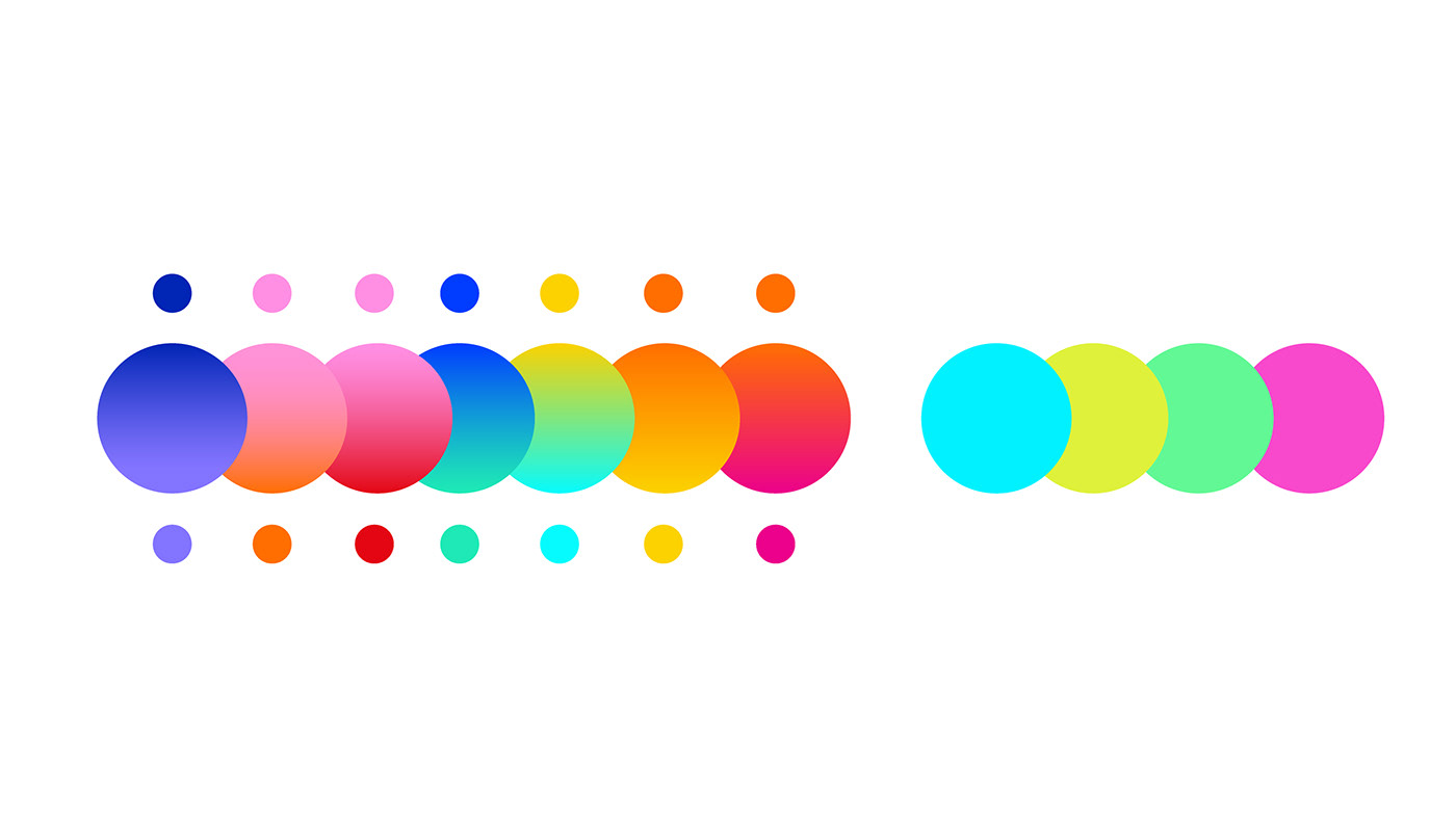 brand colors graphic design  identity logo