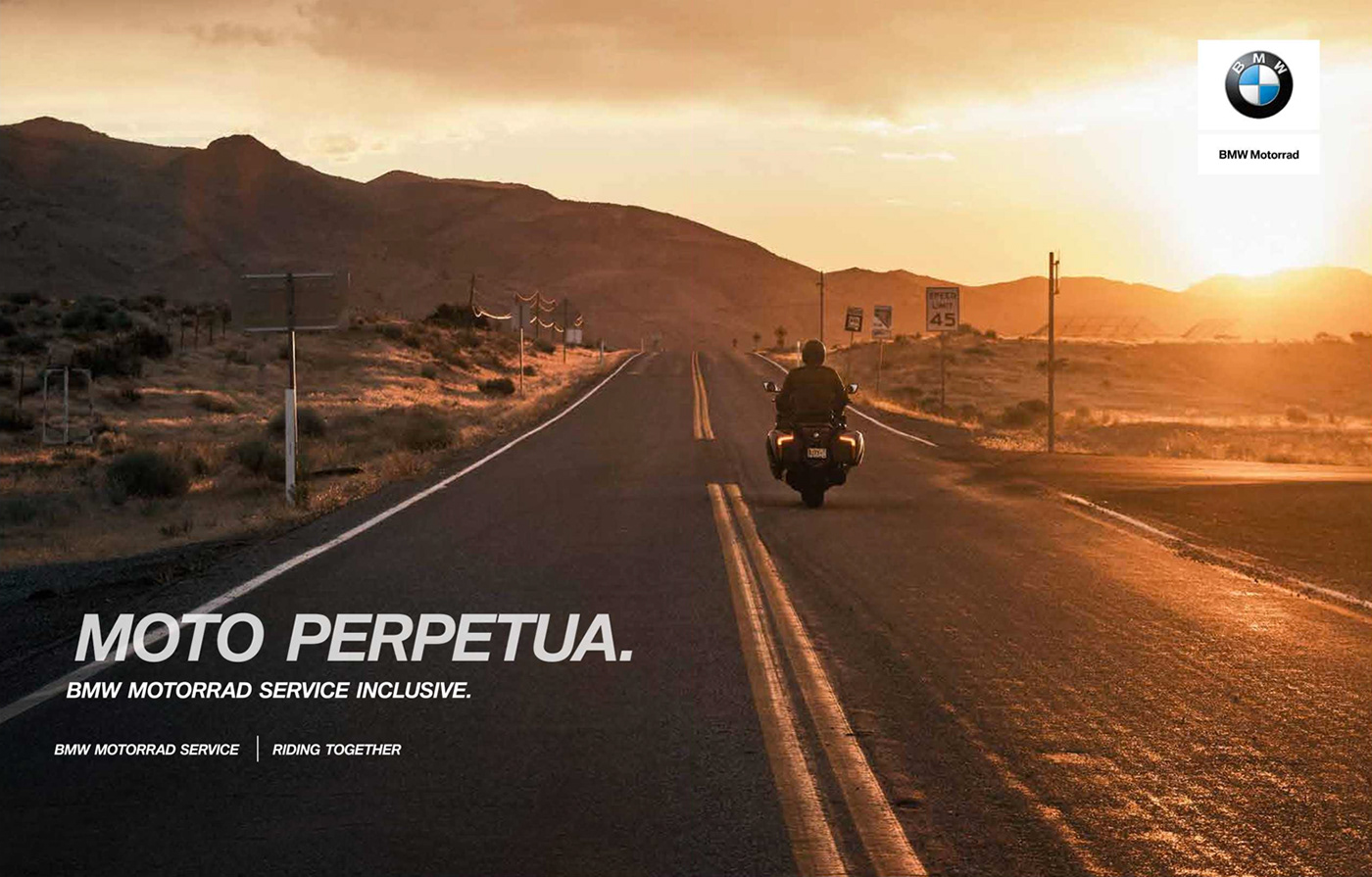 BMW Motorrad motorcycle rider moto service print pos copywriting  M&C Saatchi Advertising 