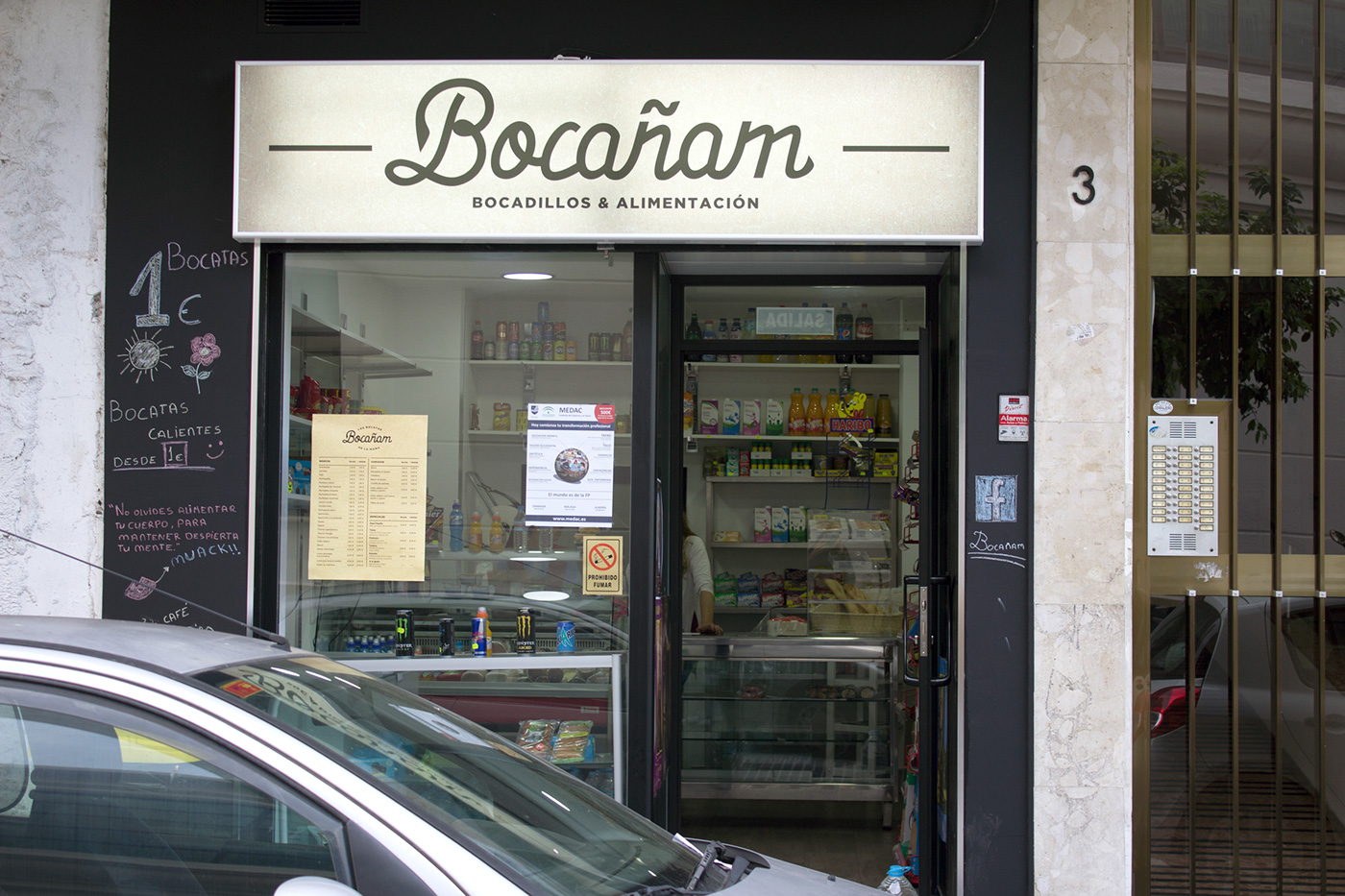 identity design lettering handmade Kraft Bocañam sandwich vintage