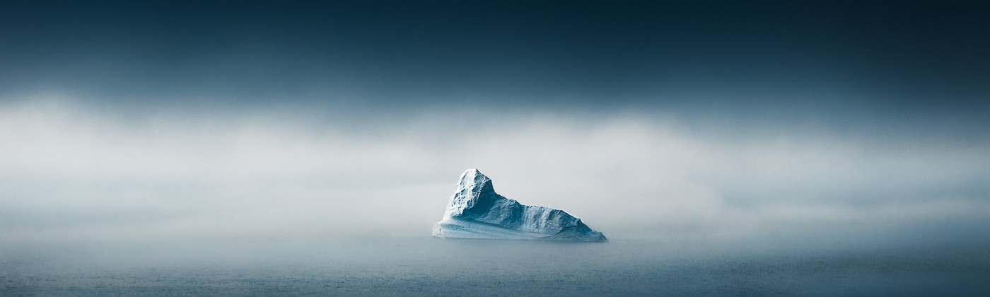 iceberg Greenland fog Ocean ice Arctic Ilulissat climate Aerial Aerial Photography