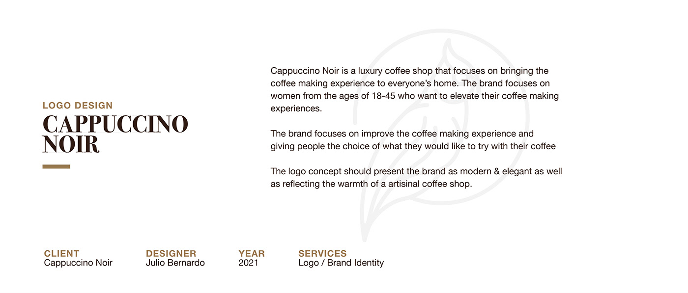 Brand Mark cafe clean Coffee coffeeshop logo Logo Design Luxury Design luxury logo modern