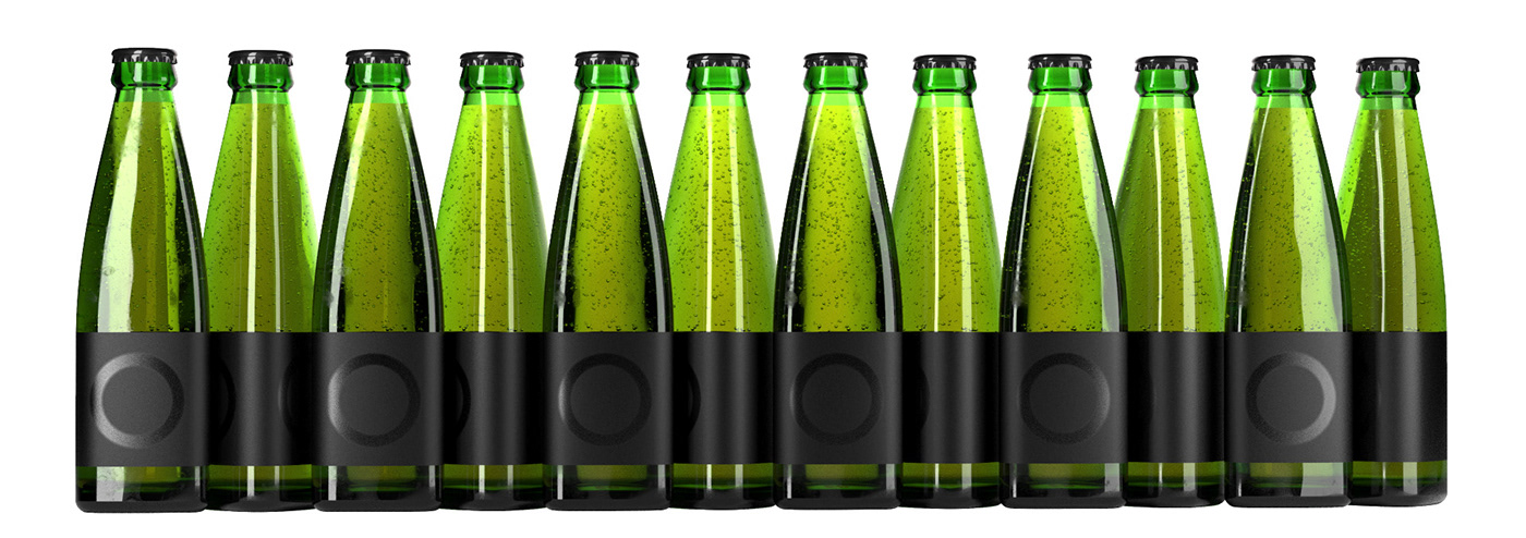 alcohol beer bottle design drink Engineering  glass industrial design  product design  rendering